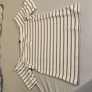 Torrid Ribbed off-shoulder Henly tee